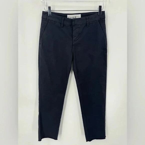 NEW Frank and Eileen ITALIAN PERFORMANCE TWILL Wicklow Pants Size 0 B2554 - Picture 9 of 12